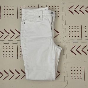 skinny white jeans